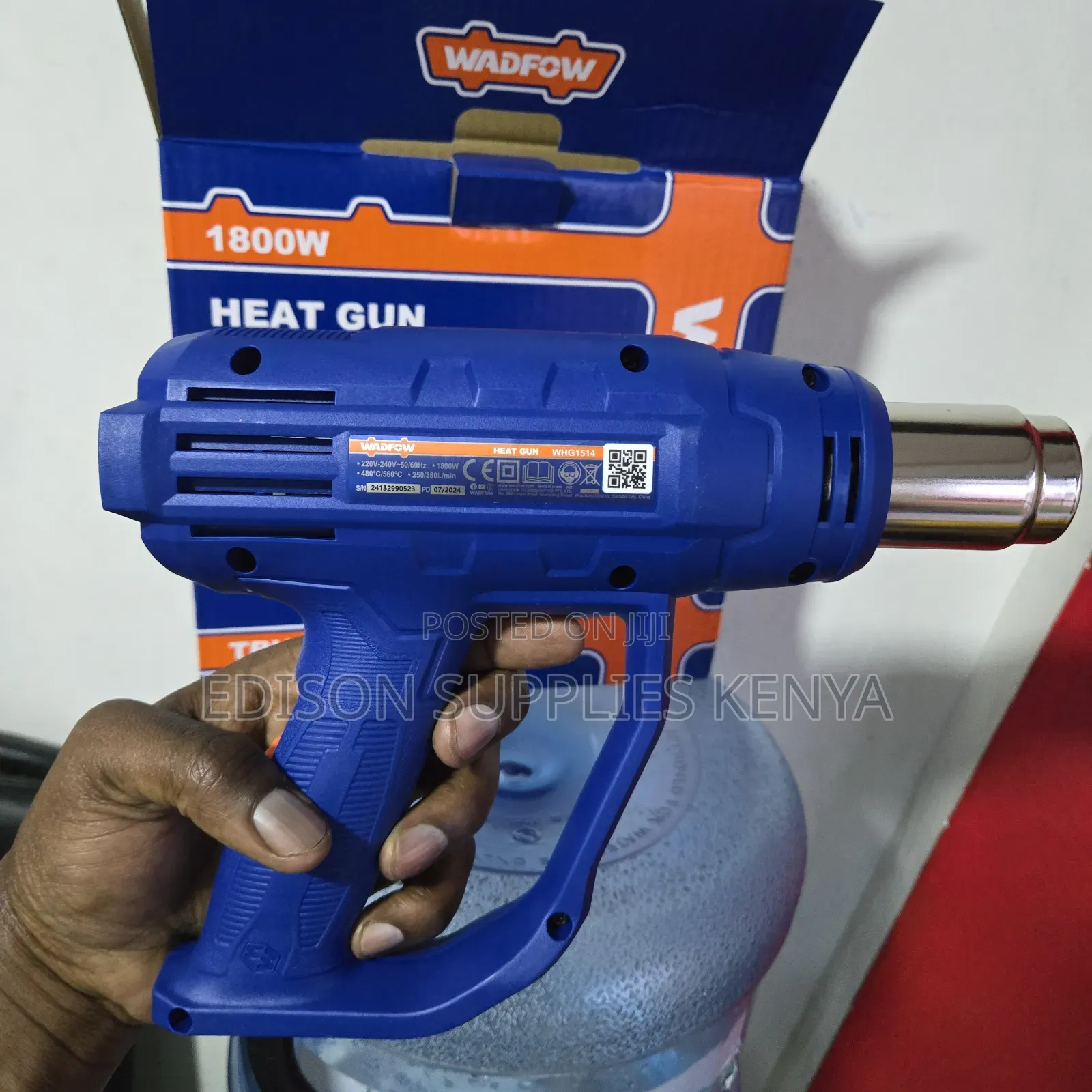 Heat Guns Wadfow Hot Air Gun Water Bottle Sealing Gun