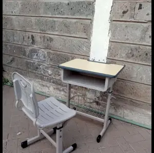 Kids Study Desk Including Adjustable Seat
