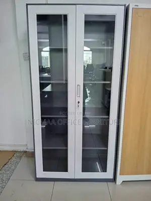 Tall Metal Storage Cabinet Spacious Office-Ready