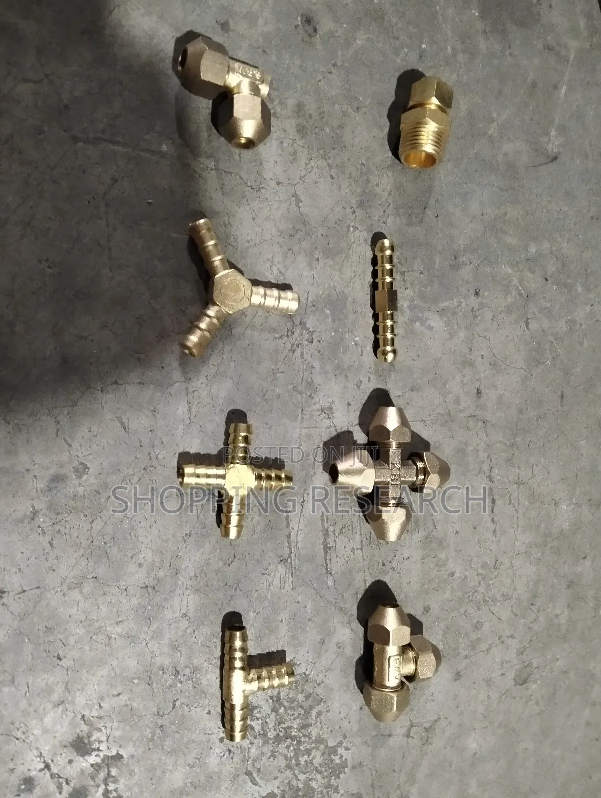 Gas Fittings-elbows, T-joints, Y-joints, Straight Joints, 4-ways Etc