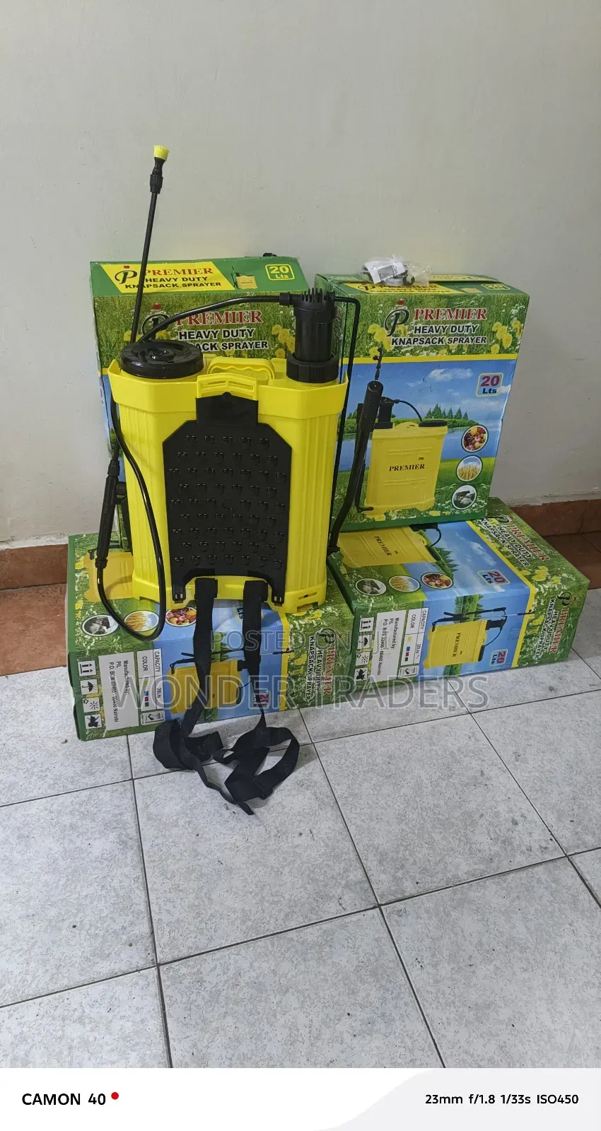 Premier Heavy Duty Knapsack Sprayer 20 Litre