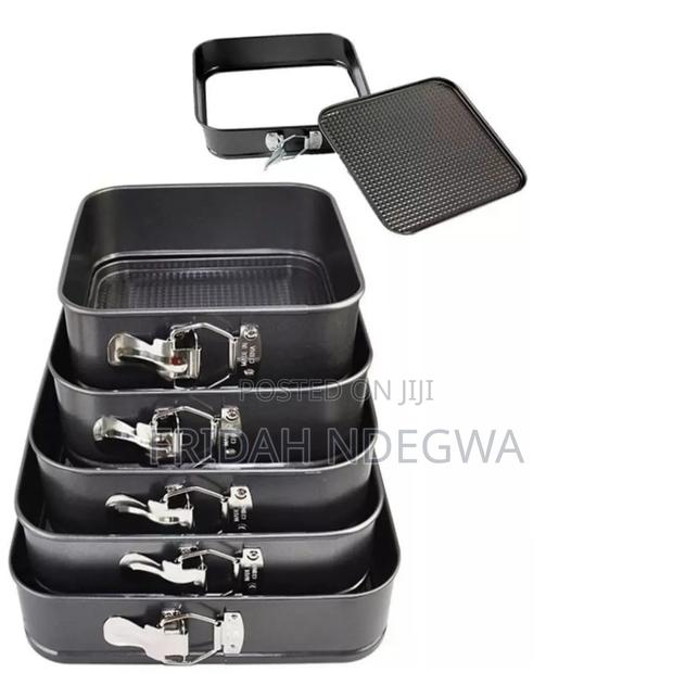 Square Baking Tins Set 6pcs/Set
