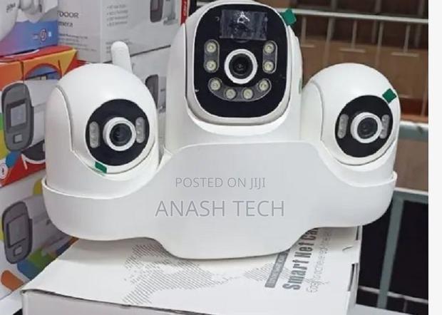 Secured Outdoor Tripple Lens 4g Solar Camera - main view