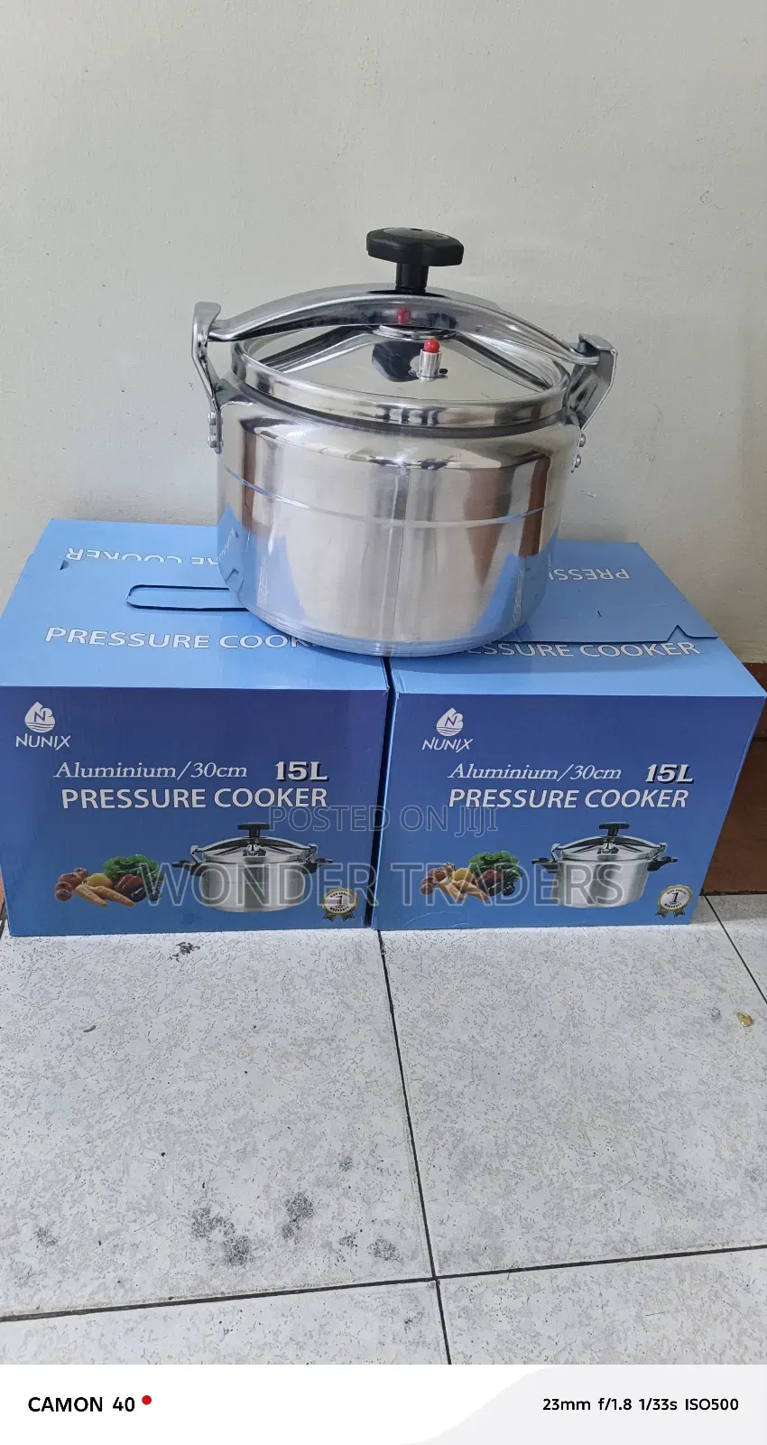 15 Litre Non Explosive Pressure Cooker