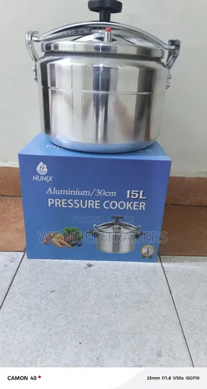 15 Litre Pressure Cooker Non Explosive 2 Hands