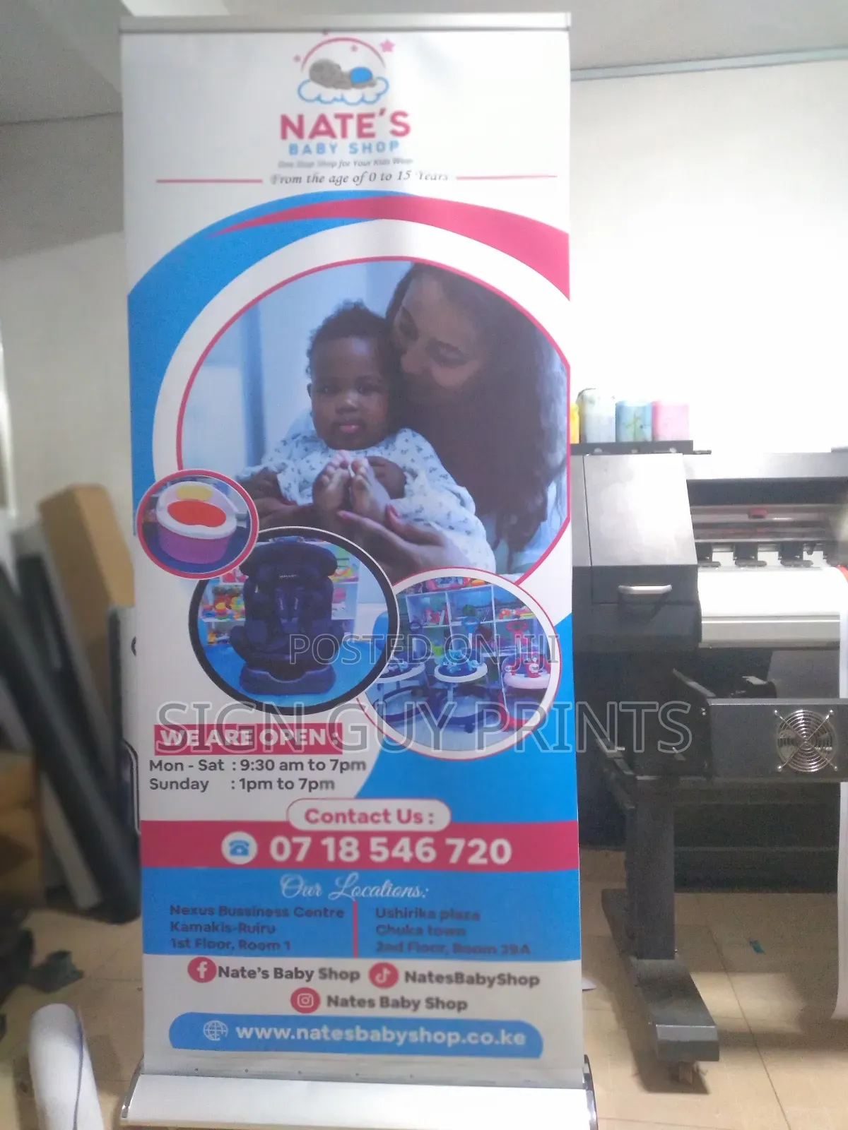 Roll Up Stands