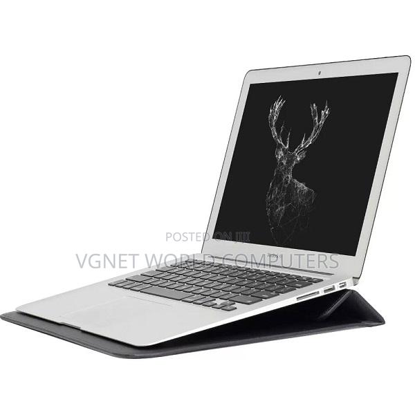Leather Laptop Sleeve With a Magnetic Stand 13.3inches - thumbnail 2