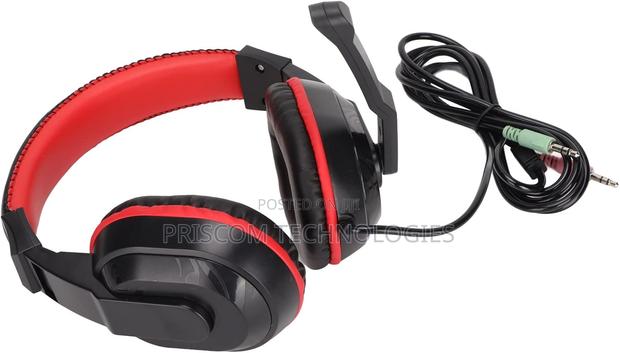 A3 Wired Gaming Headset Headphone With Microphone Mic for Laptop Pc - thumbnail 2