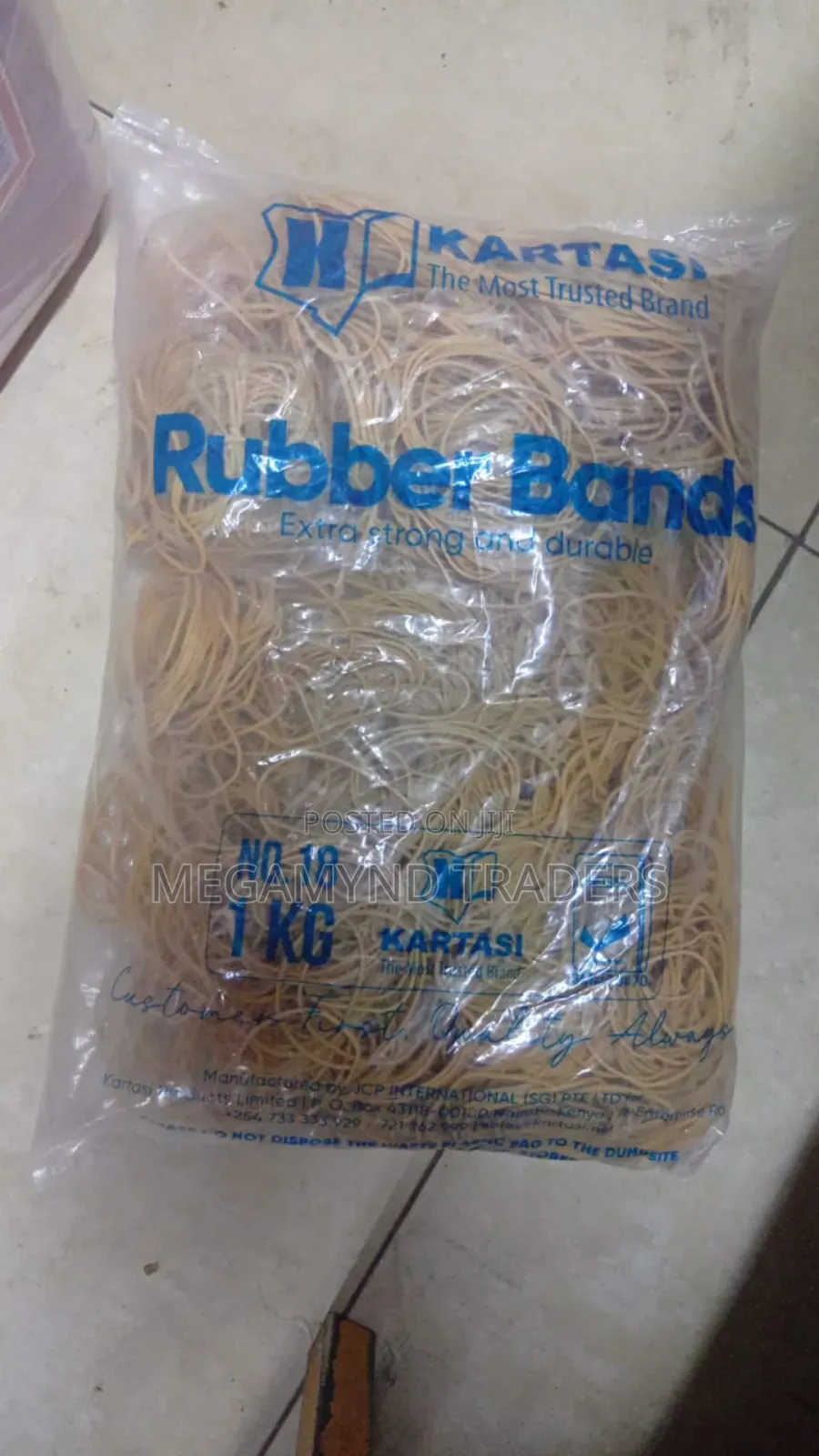 Rubber Band 1 Kg / Stretchable Rubber Band