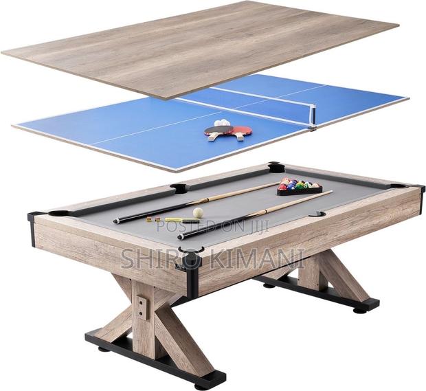 Billiard Pooltable Quality 4 in One - thumbnail 3