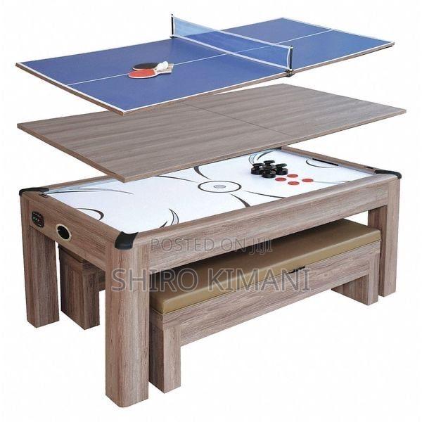 Billiard Pooltable Quality 4 in One - thumbnail 5
