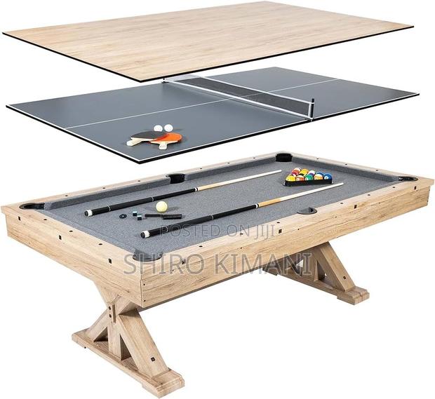Billiard Pooltable Quality 4 in One - thumbnail 4