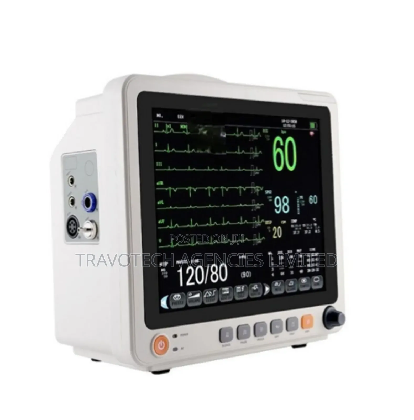 5 Parameters Touch Screen Patient Monitor