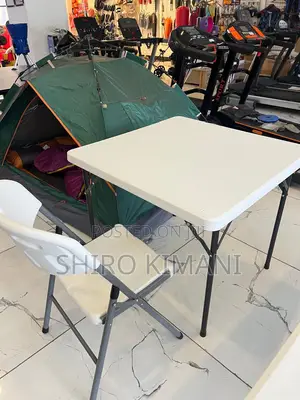 Brand New Set Foldable Camping Table and Foldable Chair