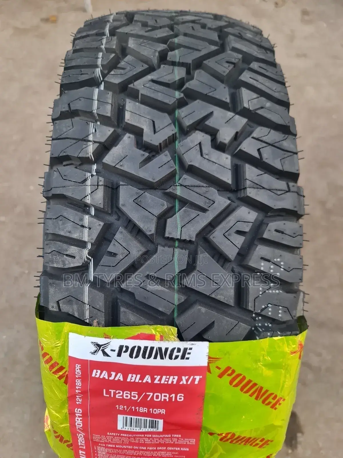 265 /70 R16 X-Pounce Tyres (All Terrrain)
