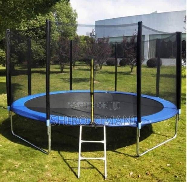 10ft Unique Kids and Adults Trampoline - thumbnail 3