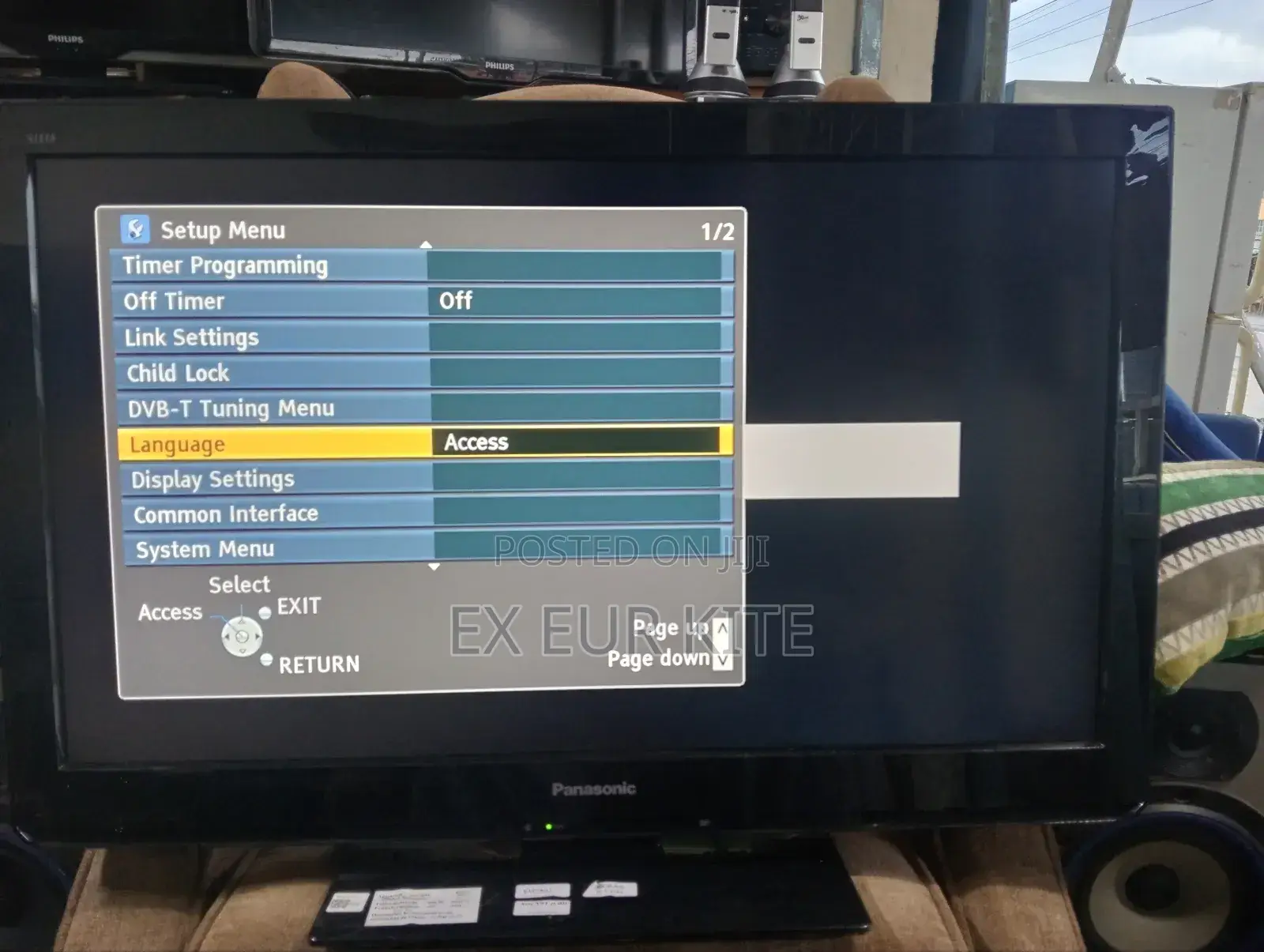 Panasonic Analog Tv 32"