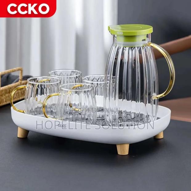 Borosilicate Glass Jar Set