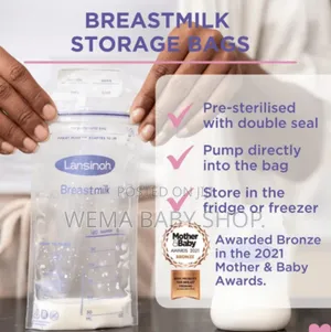 25pcs Lansinoh Breastmilk Storage Bags