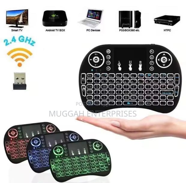 Tv Keyboard Remote Control With Backlight - thumbnail 2