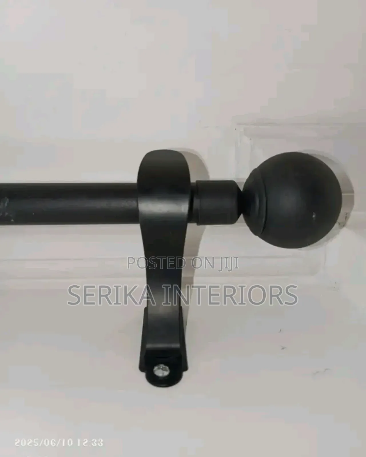 Flowers Jua Kali Curtain Rods Curtain Rods Environmental Friendly