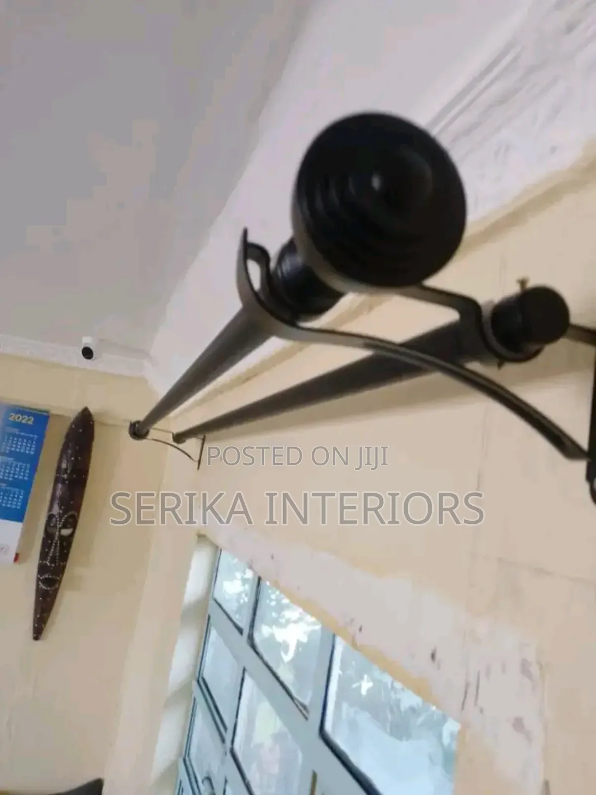 Jua Kali Curtain Rods Curtain Rods Twins Environmental Friendly