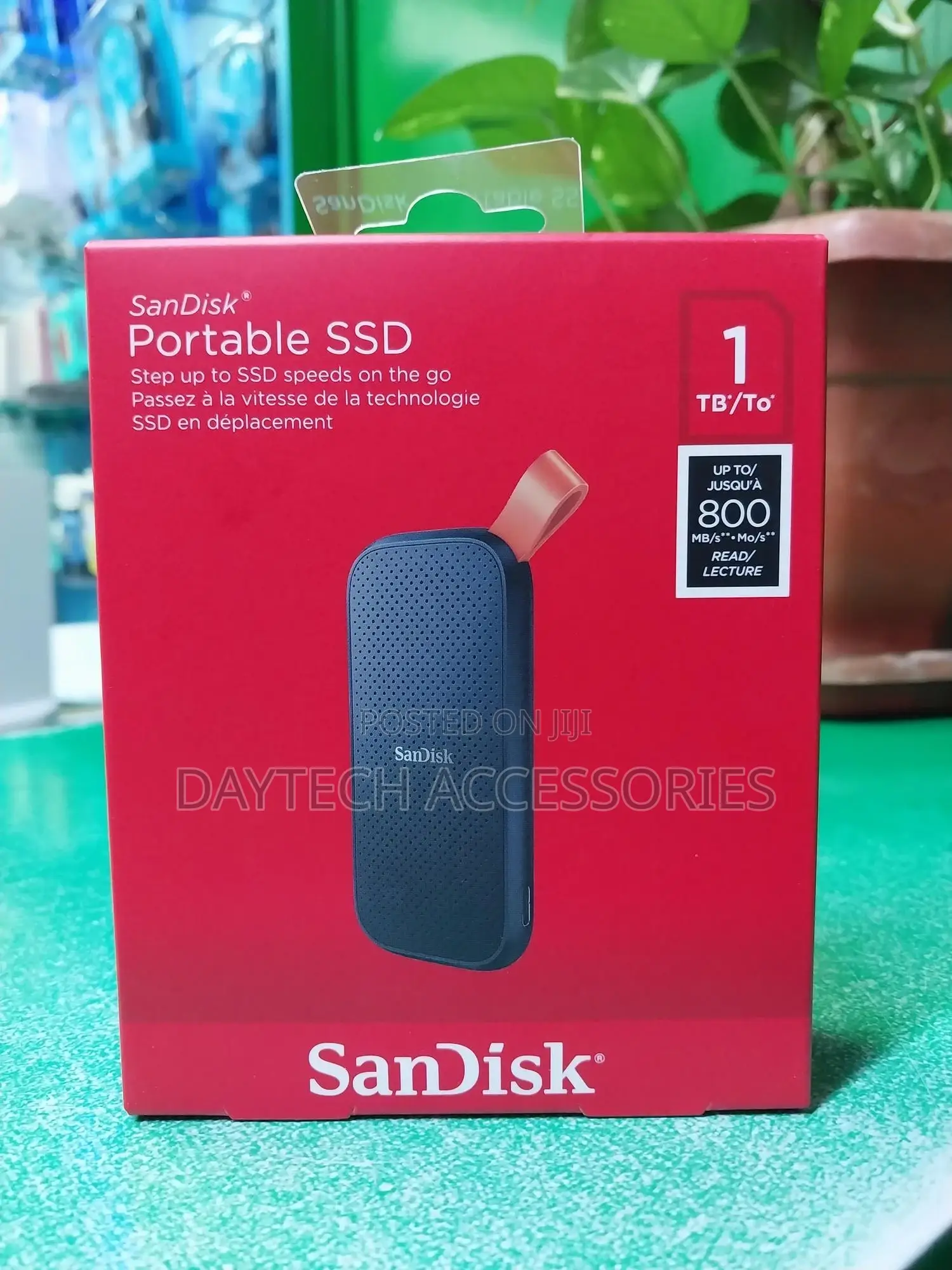 Sandisk E30 1tb External Portable Ssd Drive - 800mbps