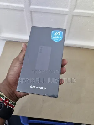 New Samsung Galaxy S23 Plus 256 GB Black