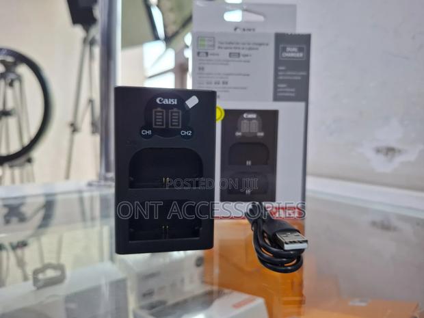 Caisi Lp E6 Dual Charger - thumbnail 3