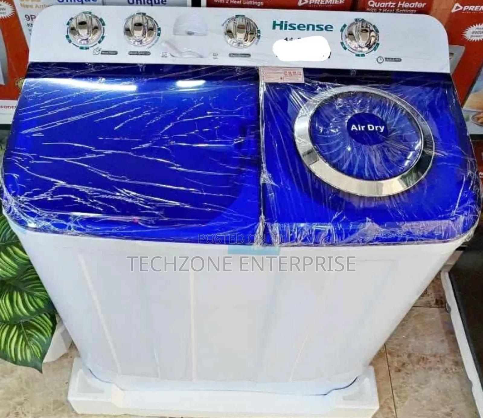 Hisense 8.5kg Washing Machine Twin Tub 8se801s
 ,Top Load