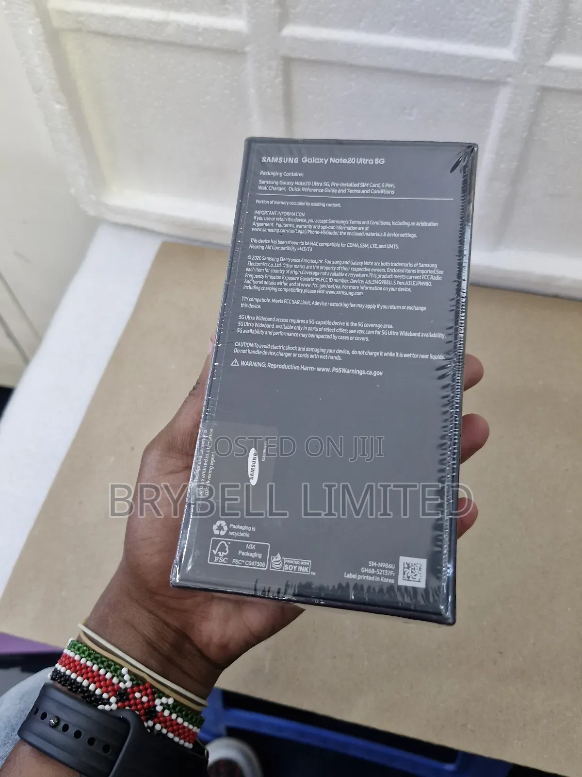 New Samsung Galaxy Note 20 Ultra 5G 128 GB Black