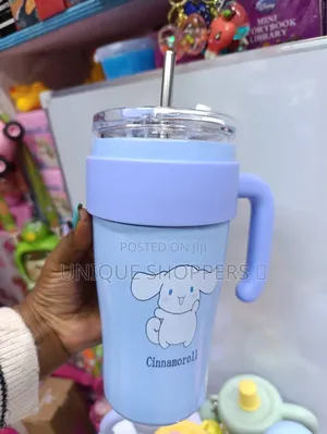 Stainless Steel Thermal Cups Large Capacity(860ml) With Straw And