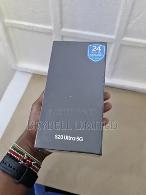 New Samsung Galaxy S20 Ultra 5G 128 GB Silver
