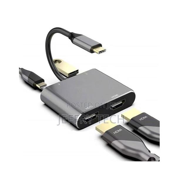 Type-C
Output Ports: Dual Hdmi, Usb - main view