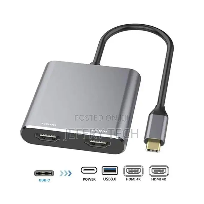 Type-C
Output Ports: Dual Hdmi, Usb