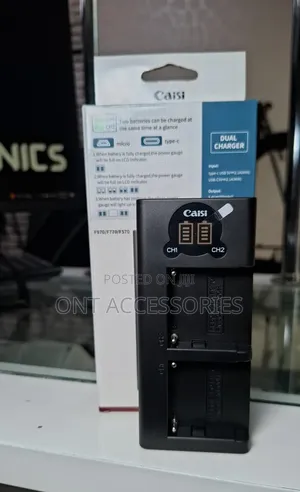 Caisi Cs Np F970 Dual Charger
