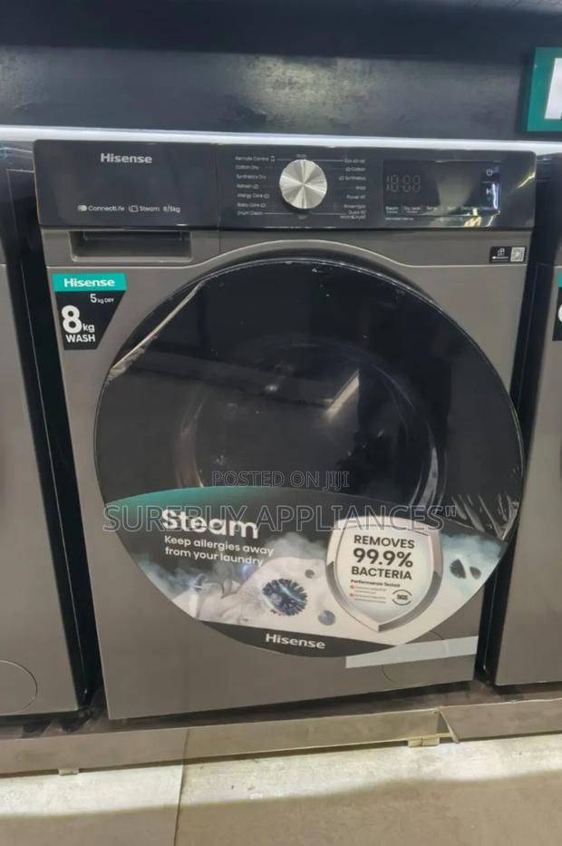 Hisense 8kg Wash 5kg Dry Automatic Front Load - main view