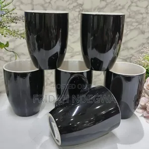 Black Ceramic Mugs