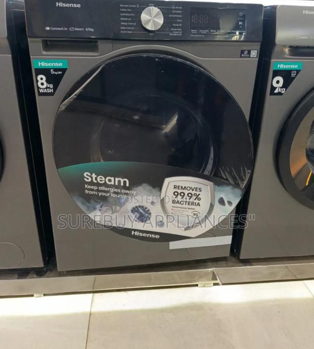 Hisense 8kg Washer + 5kg Dryer 2-in-1 Machine