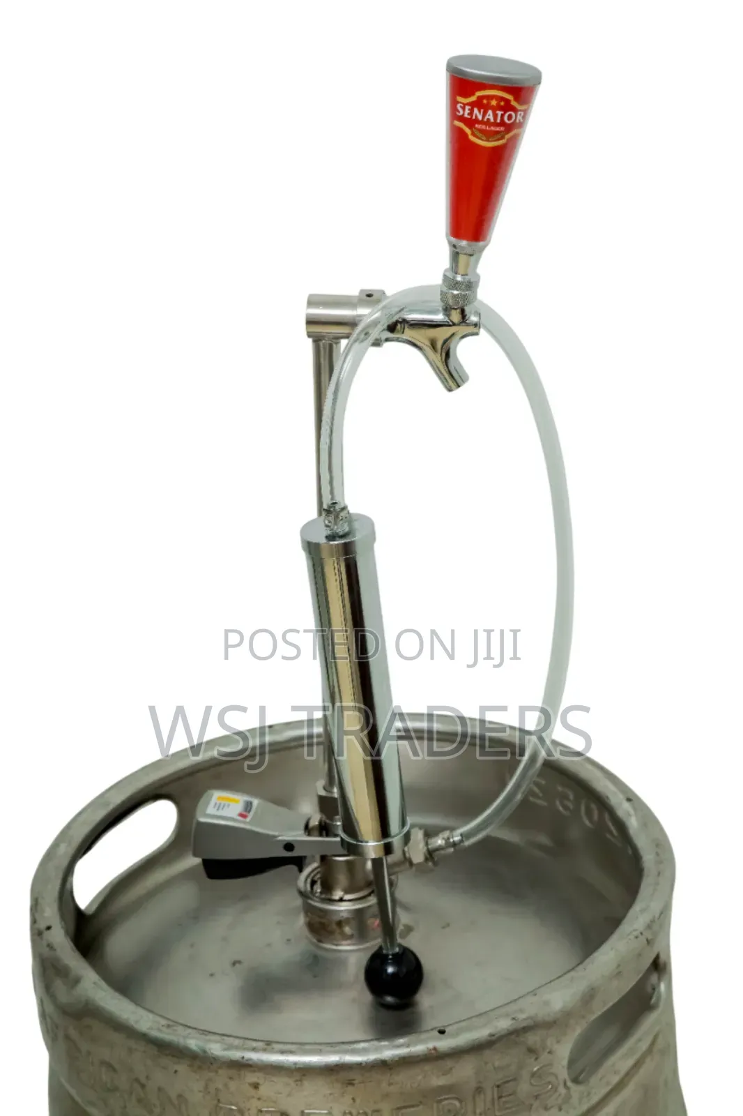 Senator Regular Keg Beer Pump + 50ltr Eabl Barrel