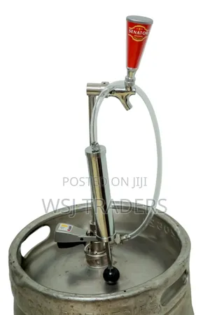 Senator Regular Keg Beer Pump + 50ltr Eabl Barrel