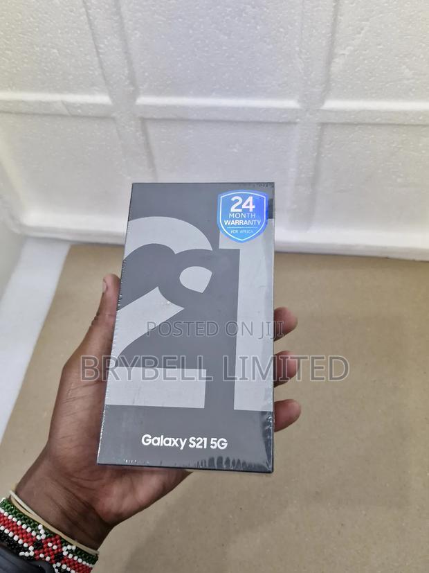 New Samsung Galaxy S21 5G 128 GB Silver - main view