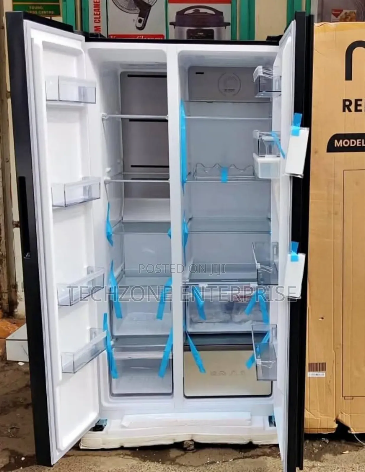 Mika Refrigerator, Side by Side, No Frost , 562l