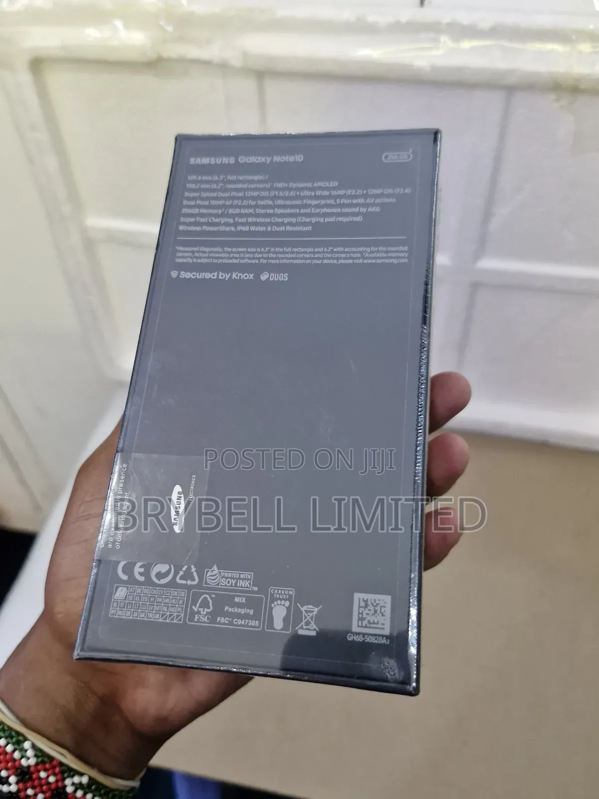 New Samsung Galaxy Note 10 Plus 5G 256 GB Black