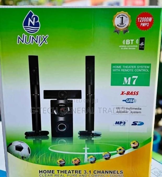 Nunix M7 Home Theater System 3.1 Channels 12000w