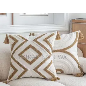 Boho Throw Pillow Covers With Tassels