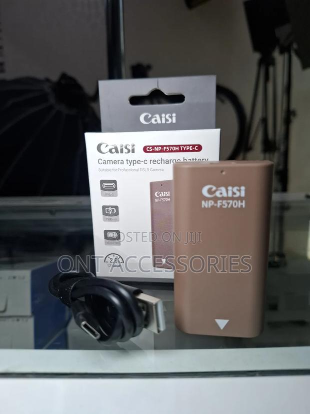 Caisi Np F570 Type C Battery - thumbnail 3