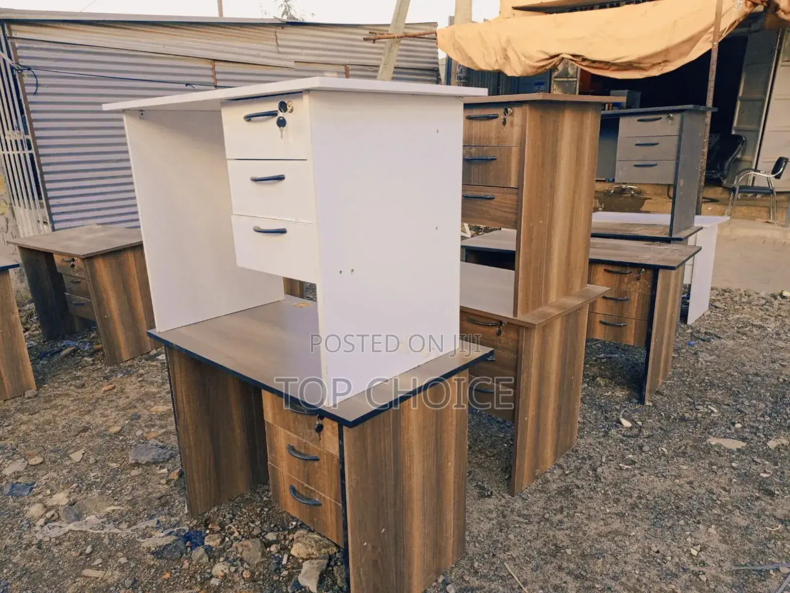 Modern Multicolor Office Desk