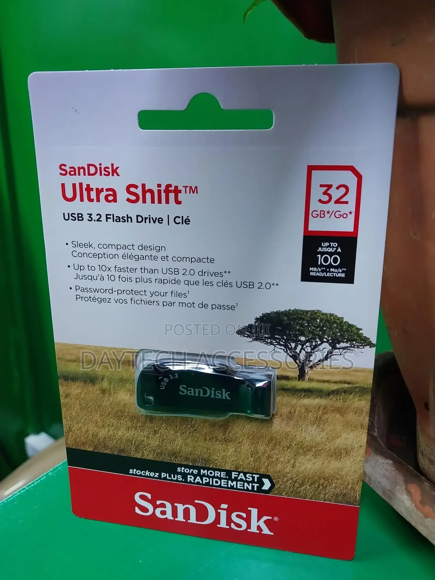 Sandisk Ultra Shift Usb 3.0 Flash Drive 32gb