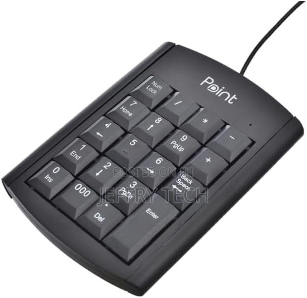 Mini Wired Numeric Keypad With 23 Keys and Usb Cable for Off - thumbnail 2